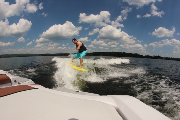 Eric Frankom lipslide surfin'