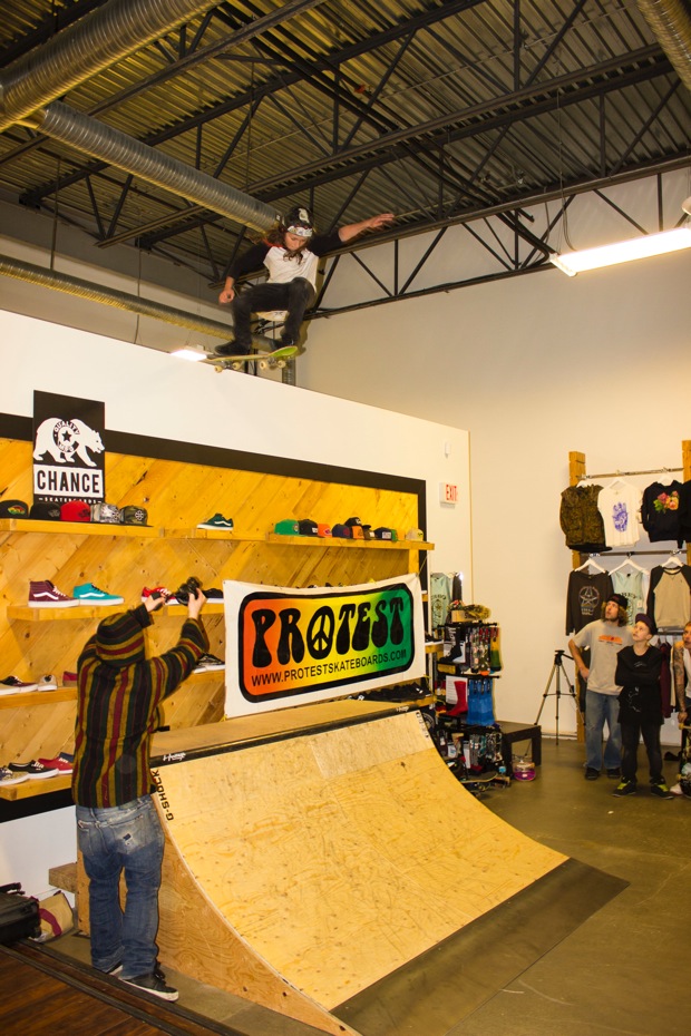 Merrick Orr tail drop wall
