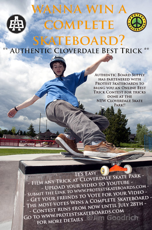 Authentic Cloverdale Best Trick Poster