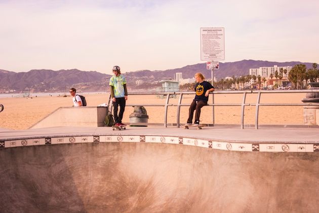 Andy in LA - Venice Beach Skate Park