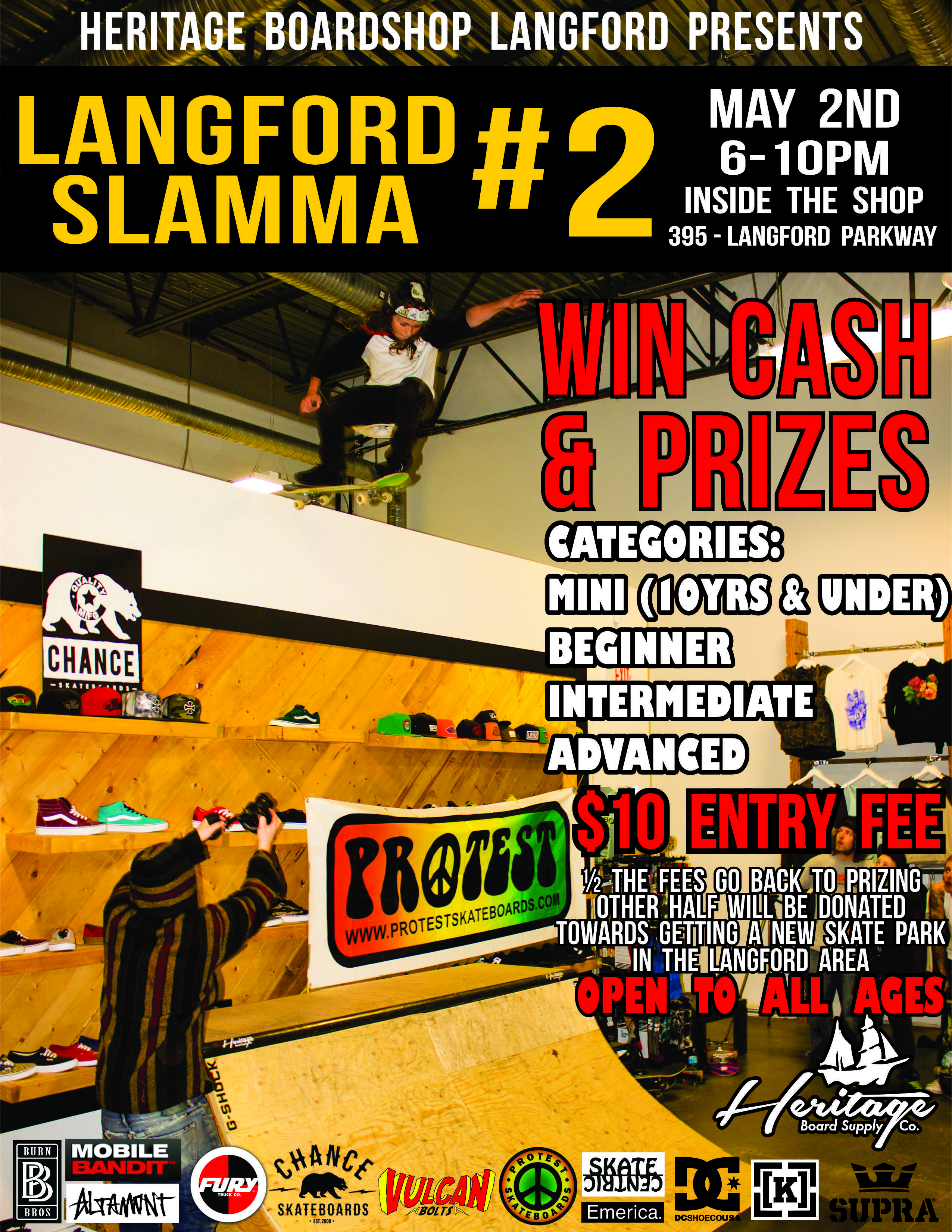 Heritage Langford Slamma Contest Poster Proof